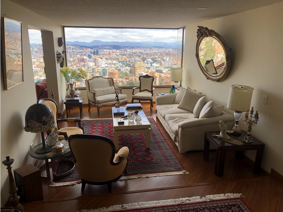 Chico-Alto 184 M2 Apartamento con Vista a Bogotá