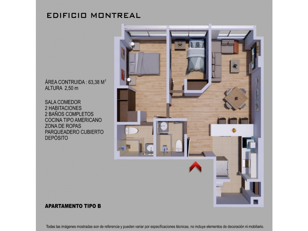 venta proyecto apartamento Edificio Montreal